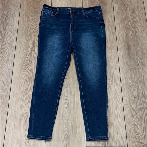 NWOT - Wax Jean Collection Style # 90241 Women’s Deep Indigo Skinny Jeans - Picture 6 of 15